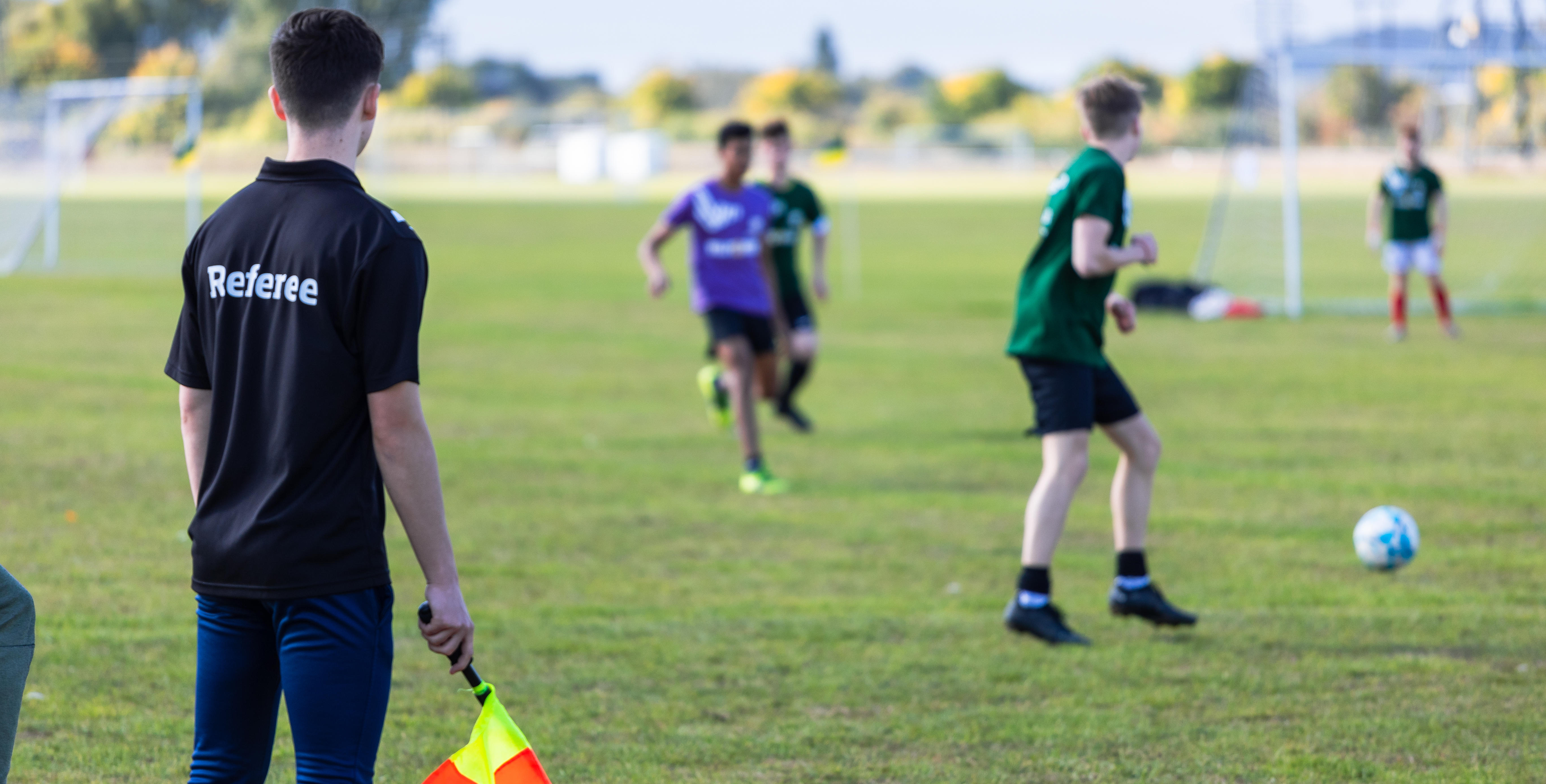 Become a referee or umpire
