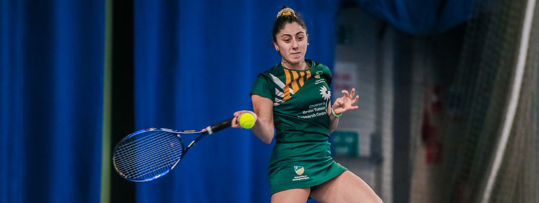 University of Nottingham female tennis player