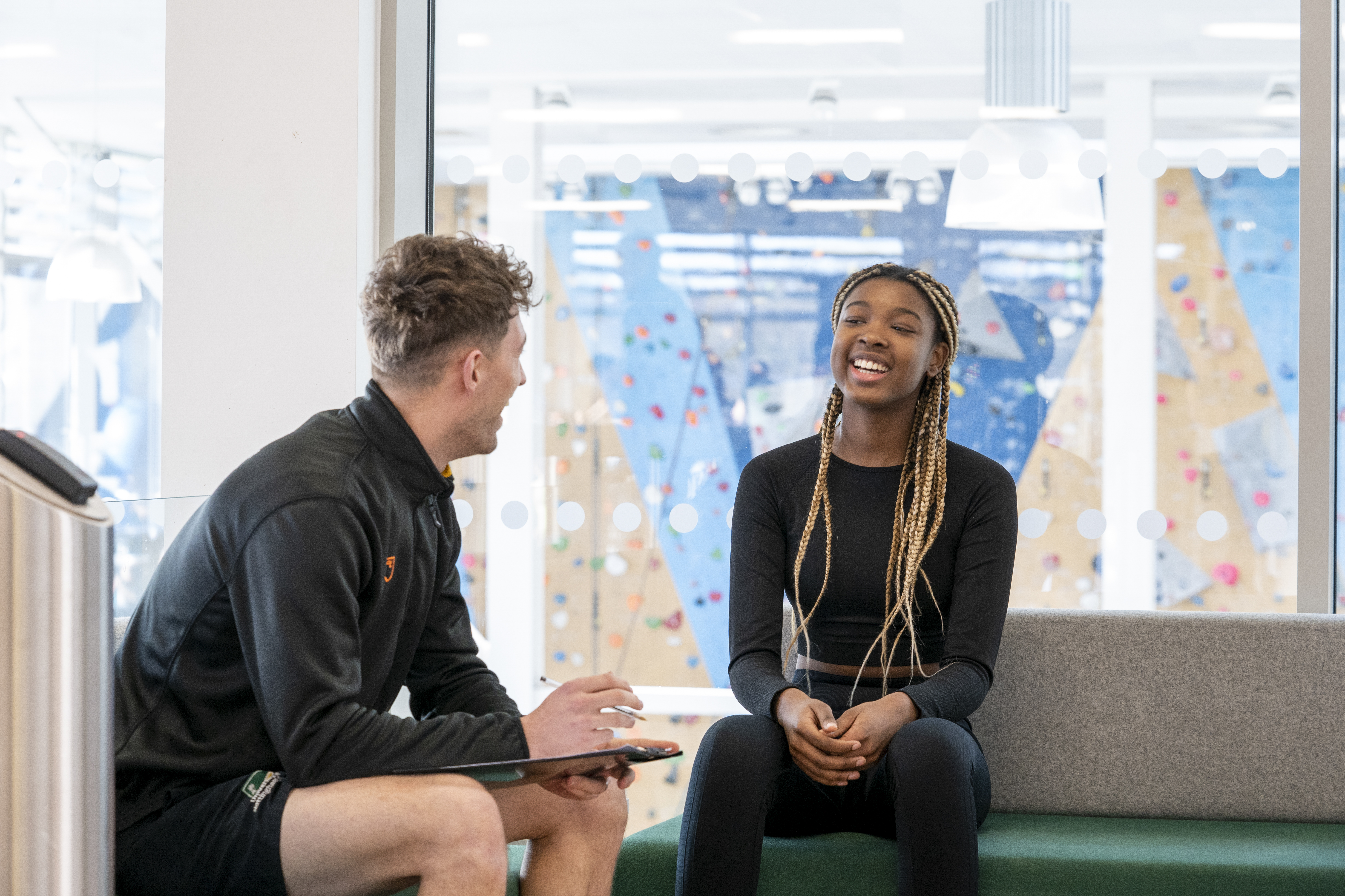 A Personal Training induction at DRSV