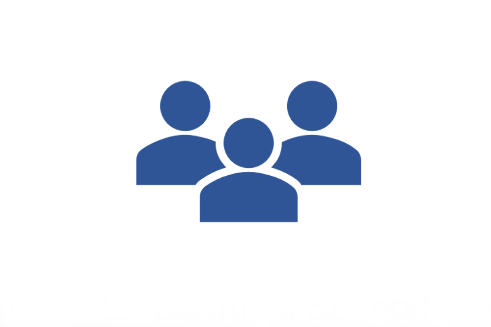 Small group of cartoon people