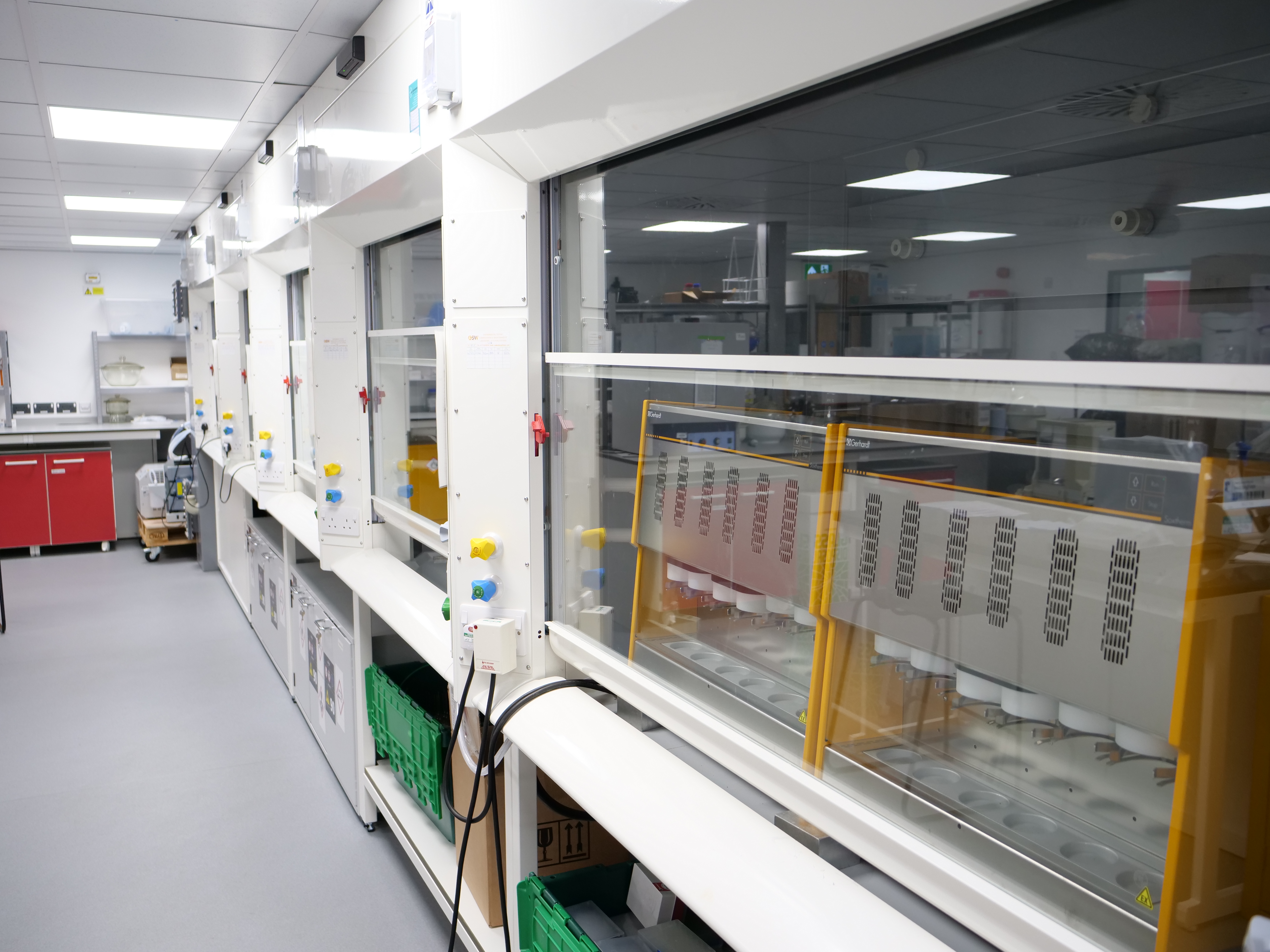 Equipment in the lab