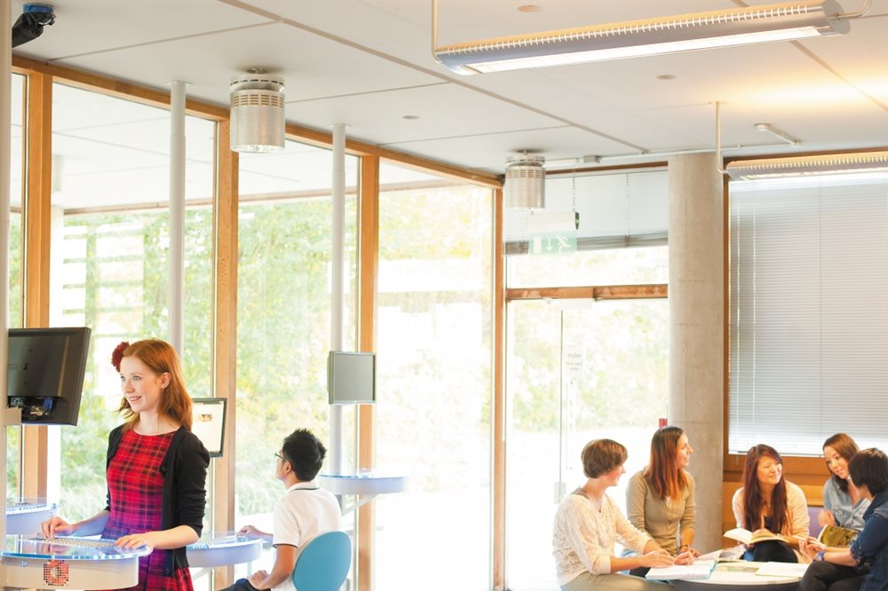 Students at Jubilee campus