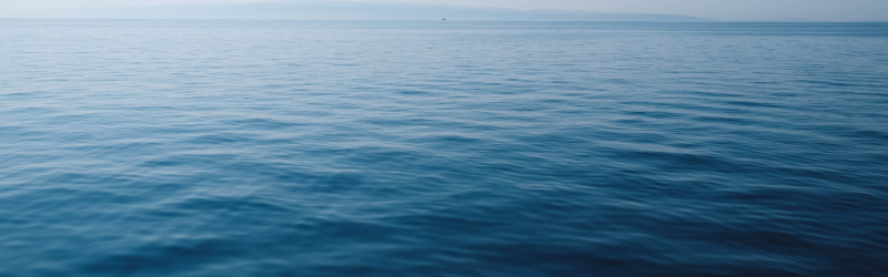 Photograph of the ocean
